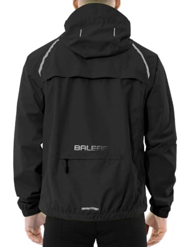 Baleaf Men's Packable Waterproof Rain Jacket