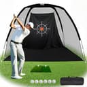 Gagalileo 8 x 6 ft Golf Hitting Net with Target