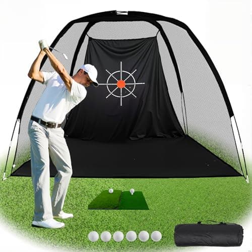 Gagalileo 8 x 6 ft Golf Hitting Net with Target