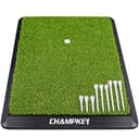 CHAMPKEY Premium Synthetic Turf Golf Hitting Mat (13 x 17 in)